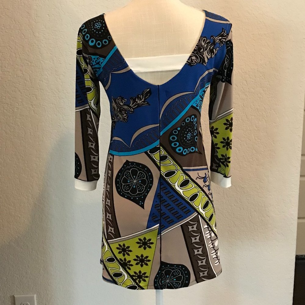 EVA VARRO Designer Mini Dress - Picture 6 of 8